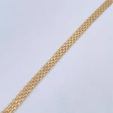 Pulso Chino 4.7gr / 19.9cm / 4.4mm Oro Amarillo +0 18K $