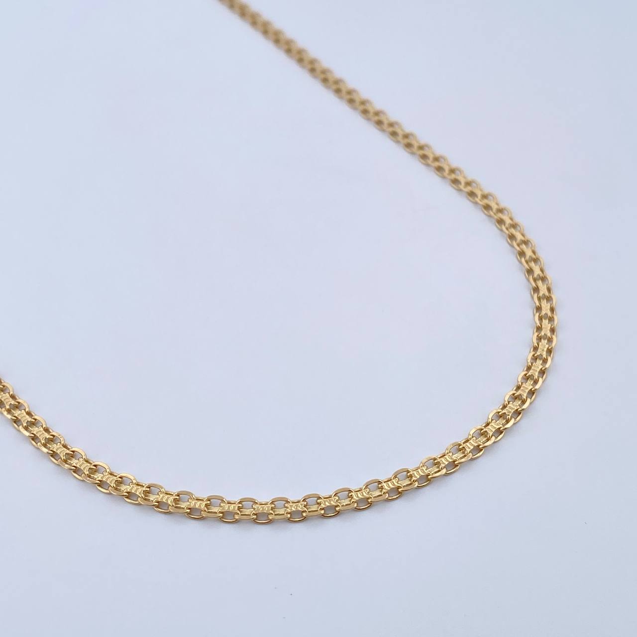 Cadena China 9.65gr / 53.5cm / 2.8mm Oro Amarillo +0 18K $