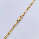Cadena China 9.65gr / 53.5cm / 2.8mm Oro Amarillo +0 18K $