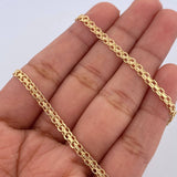 Cadena China 9.65gr / 53.5cm / 2.8mm Oro Amarillo +0 18K $