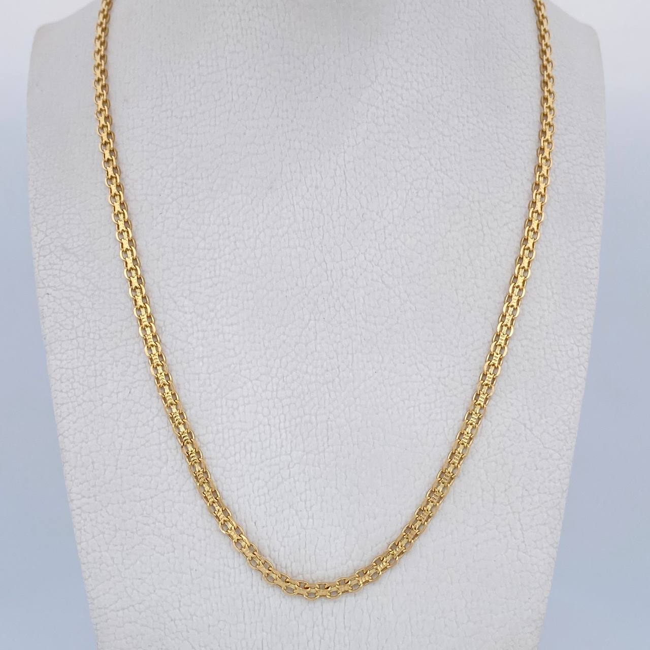 Cadena China 9.65gr / 53.5cm / 2.8mm Oro Amarillo +0 18K $