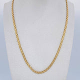 Cadena China 9.65gr / 53.5cm / 2.8mm Oro Amarillo +0 18K $