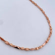 Cadena Rustica Española 16.5gr / 61.5cm / 4.2mm Oro Rosa 18K $