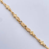 Cadena Rustica Trebol 10gr / 60.7cm / 4.8mm Oro Amarillo 18K $