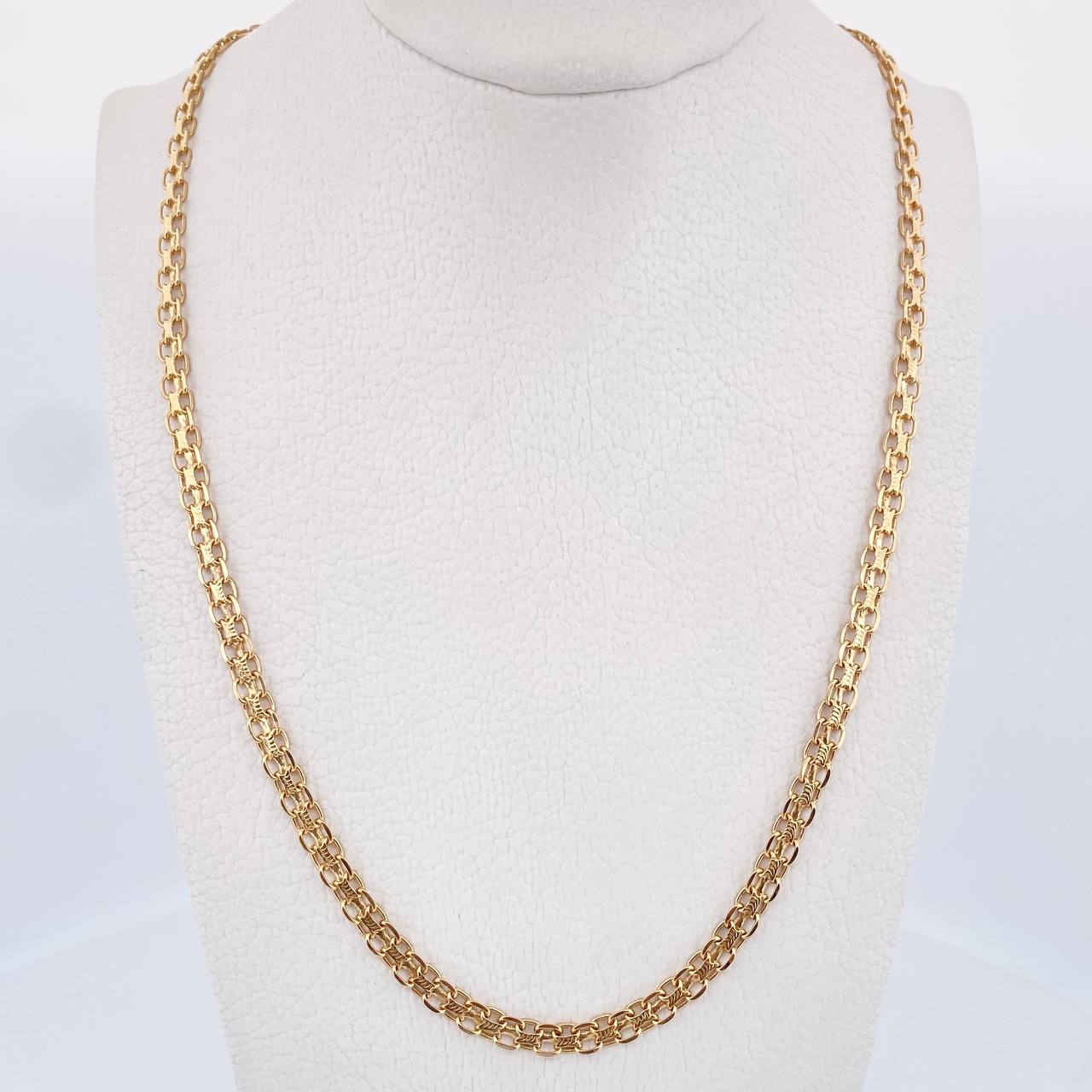 Cadena China 16.15gr / 62cm / 3.5mm Oro Amarillo +0 18K $