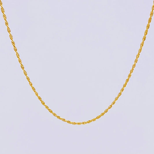 Cadena Lazo 1.1 g / 60 cm / 1.25 mm Oro Amarillo 18K
