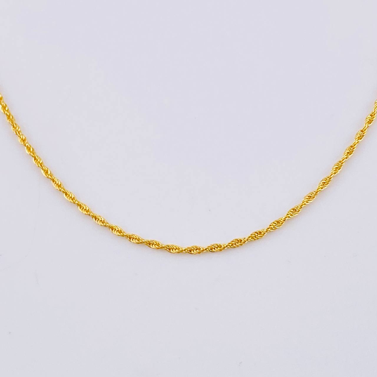 Cadena Lazo 1.1 g / 60 cm / 1.25 mm Oro Amarillo 18K