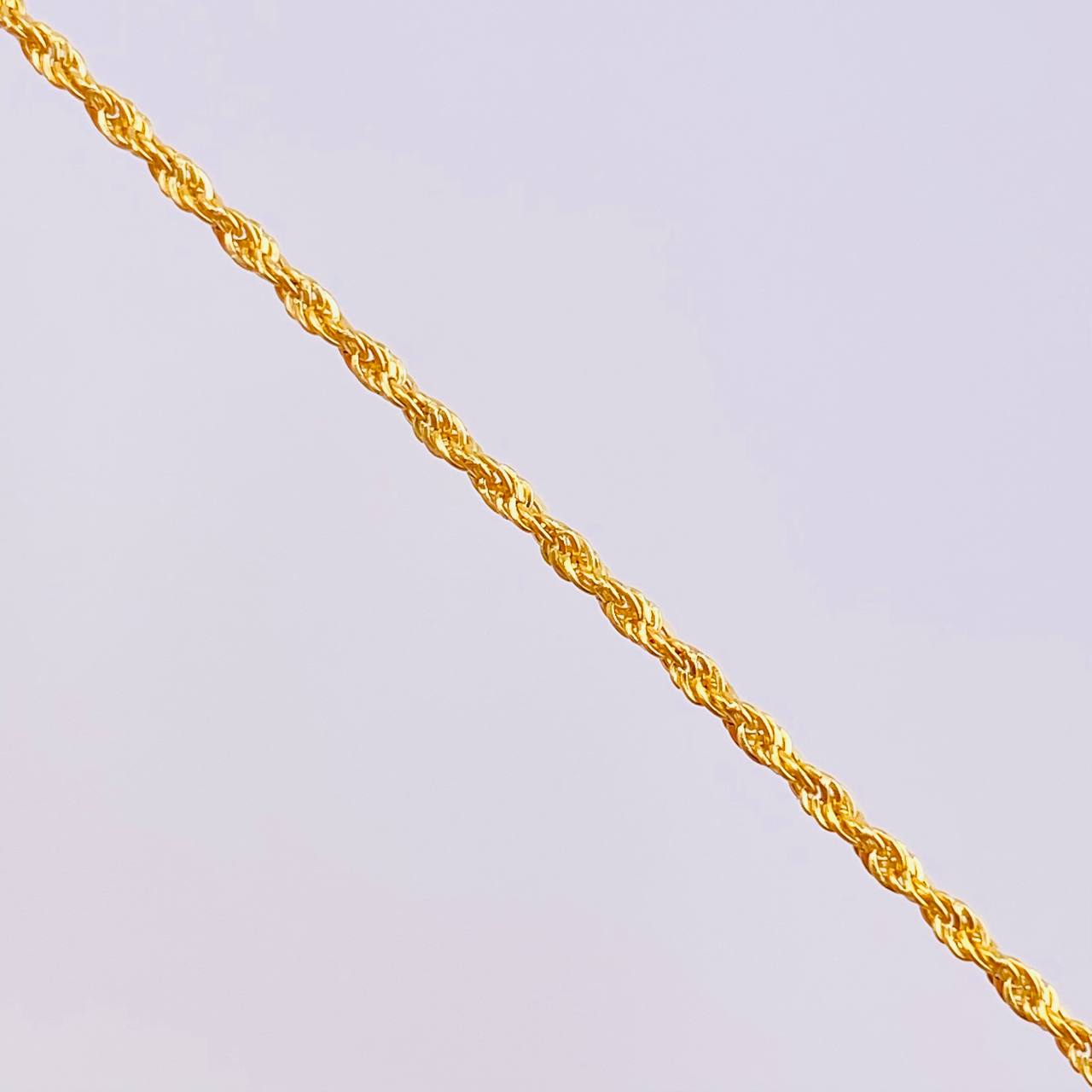Cadena Lazo 1.1 g / 60 cm / 1.25 mm Oro Amarillo 18K