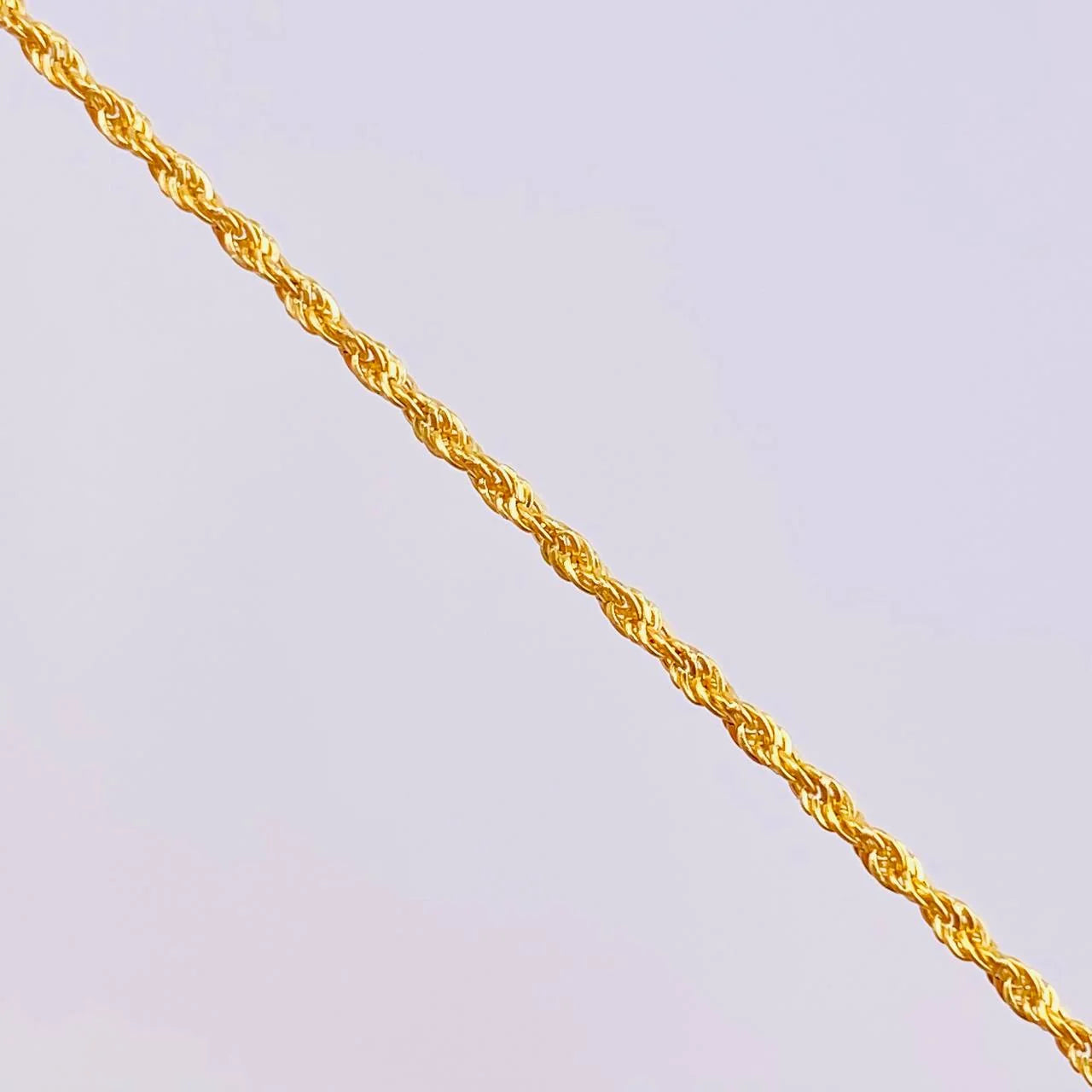 Cadena Lazo 1g / 60cm / 1.2mm Oro Amarillo 18K