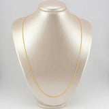 Cadena Lazo 1.15g / 60cm / 1.1mm Oro Amarillo 18K