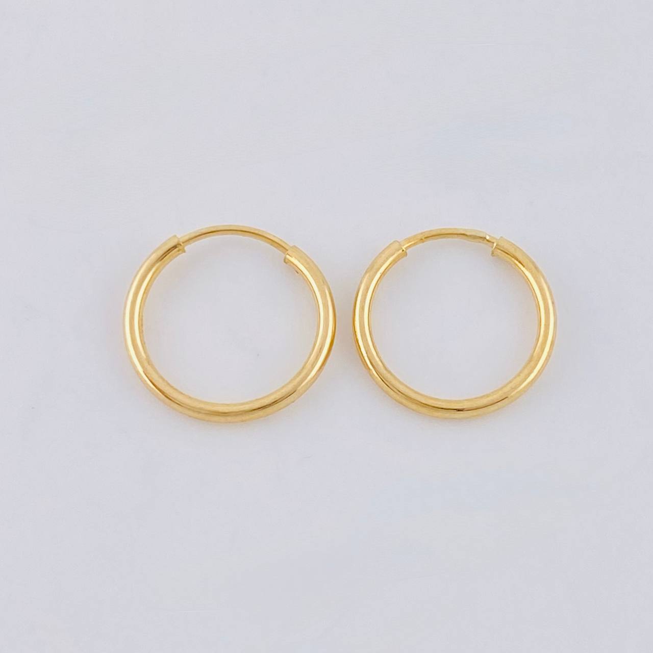 Candongas Aro 0.45 g / 1 cm Oro Amarillo 18K