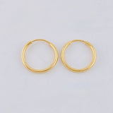 Candongas Aro 0.45 g / 1 cm Oro Amarillo 18K