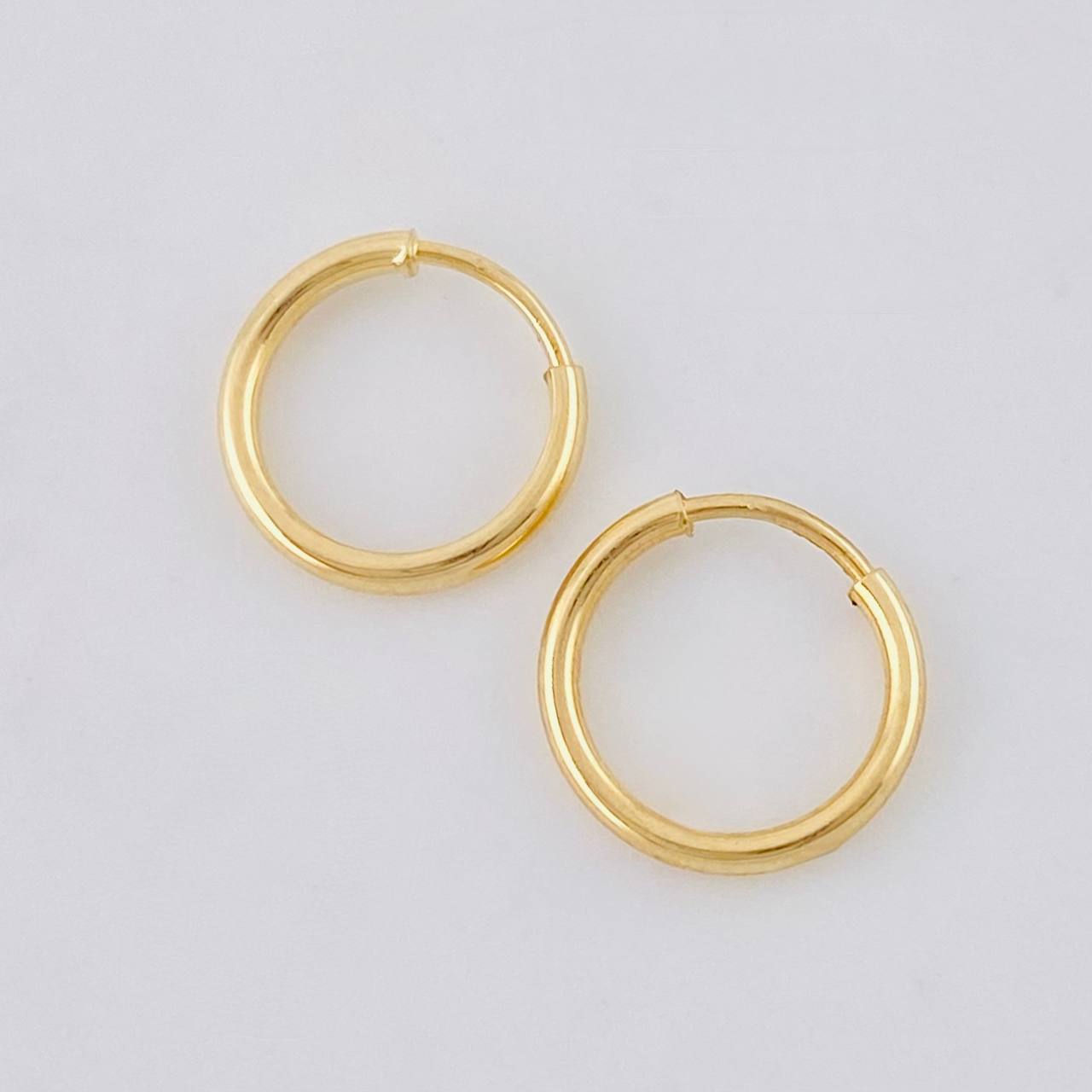 Candongas Aro 0.4 g / 0.8 cm Oro Amarillo 18K