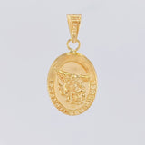 Dije San Miguel Arcangel 1.2 g / 2.6 cm Oro Amarillo 18K