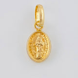 Dije Virgen Maria Auxiliadora 0.35 g / 1.5 cm Oro Amarillo 18K