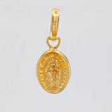 Dije Virgen Maria Auxiliadora 0.35 g / 1.5 cm Oro Amarillo 18K