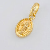 Dije Virgen Maria Auxiliadora 0.35 g / 1.5 cm Oro Amarillo 18K