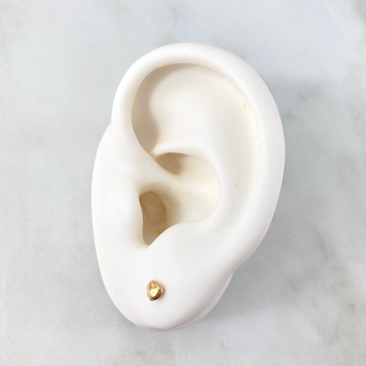 Topos Corazon 0.4gr / 3.5mm Oro Amarillo 18K ©