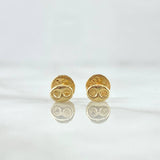 Topos GC 0.45gr / 5mm Lisos Oro Amarillo 18K