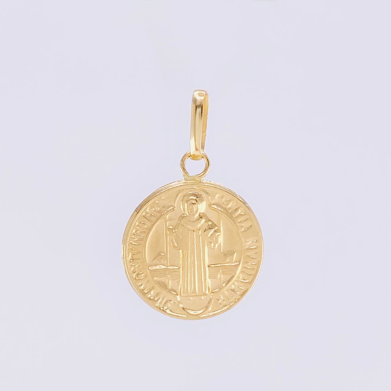 Dije San Benito 1.05g / 2.3cm Oro Amarillo 18K