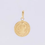 Dije San Benito 1.05g / 2.3cm Oro Amarillo 18K