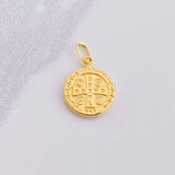 Dije San Benito 0.7g / 2cm Oro Amarillo 18K