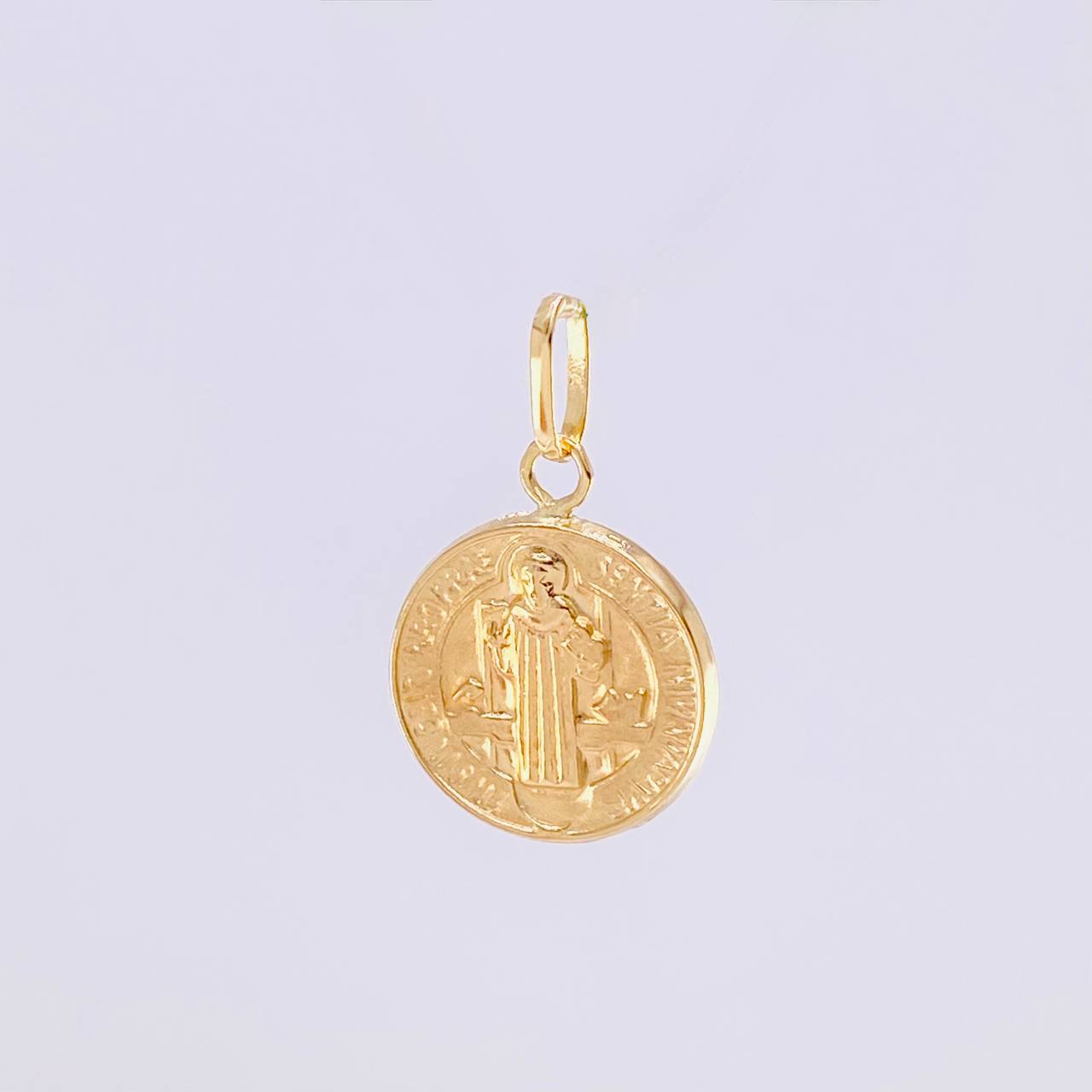 Dije San Benito 0.7g / 2cm Oro Amarillo 18K