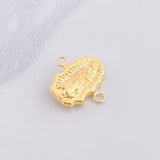 Herraje Virgen de Guadalupe 0.55g / 1.4cm Oro Amarillo 18K