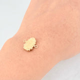 Herraje Virgen de Guadalupe 0.55g / 1.4cm Oro Amarillo 18K