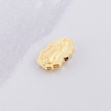 Herraje Virgen de Guadalupe 0.45g / 0.9cm Oro Amarillo 18K