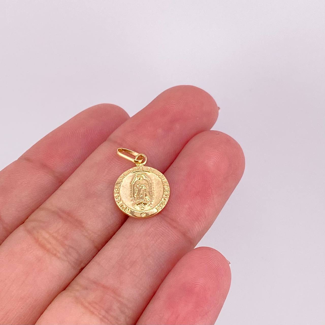 Dije Virgen de Guadalupe 0.55g / 1.9cm Oro Amarillo 18K
