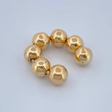 Piercing Earcuff Simulador 1.6gr / 1.6cm / Oro Amarillo 18K &