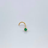 Piercing Chispa 0.15gr / 1cm / Oro Amarillo 18K &