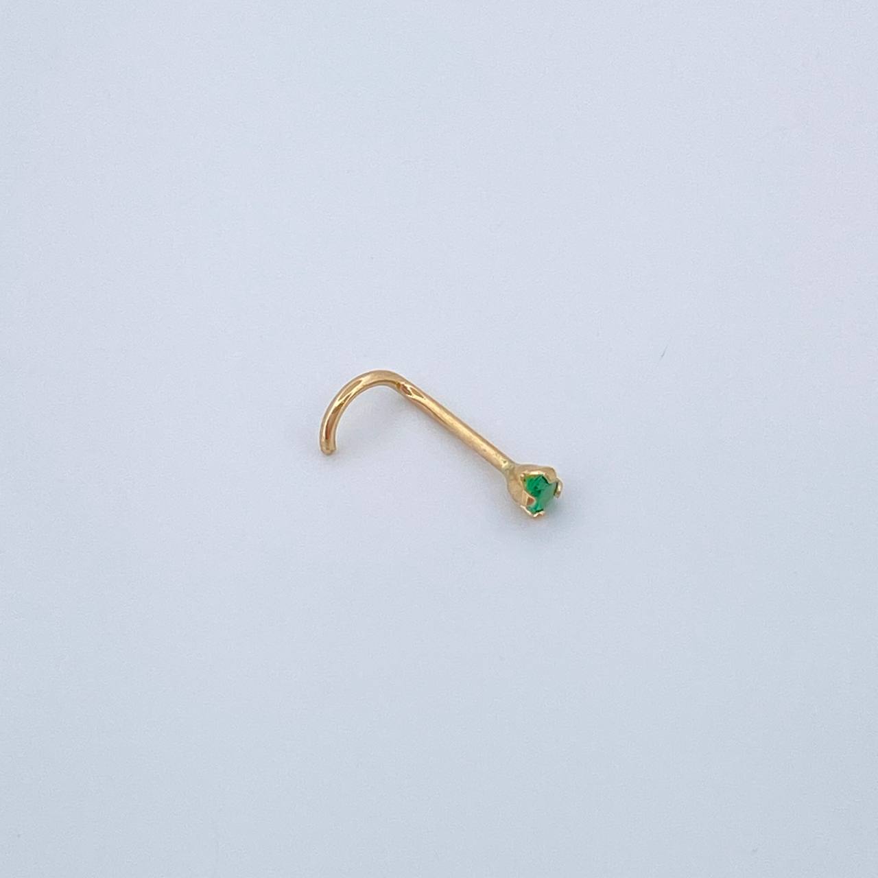 Piercing Chispa 0.15gr / 1cm / Oro Amarillo 18K &