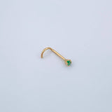 Piercing Chispa 0.15gr / 1cm / Oro Amarillo 18K &