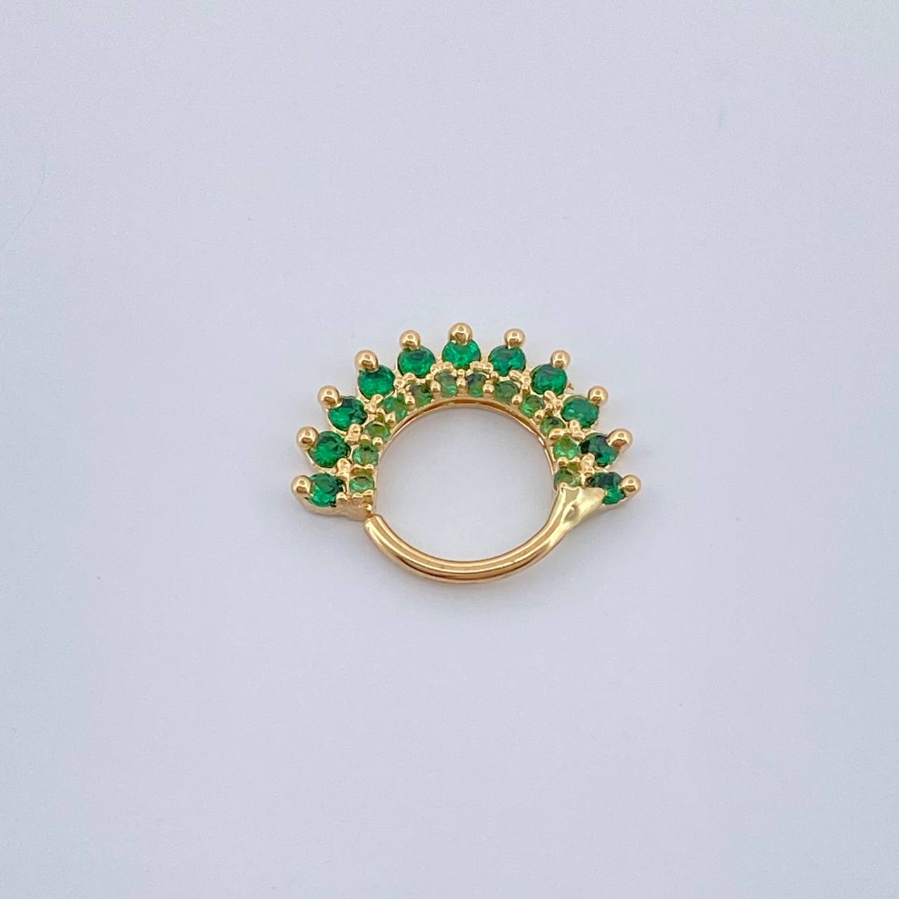 Piercing Earcuff Tiara Maya 0.8gr / 1.1cm / Oro Amarillo 18K &