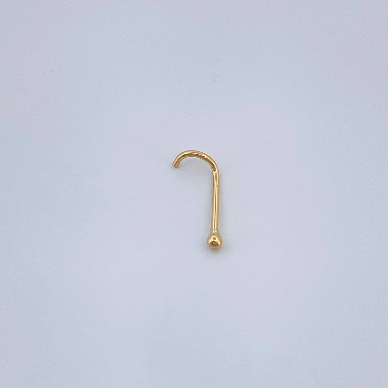 Piercing Bola 0.15gr / 1cm / Oro Amarillo 18K &