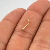 Piercing Bola 0.15gr / 1cm / Oro Amarillo 18K &