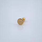 Piercing Circulo Plano 0.35gr / 1cm / Oro Amarillo 18K &