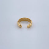 Piercing Earcuff Simulador 1gr / 1cm / Oro Amarillo 18K &