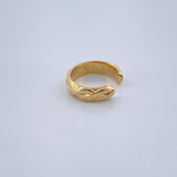 Piercing Earcuff Simulador 1gr / 1cm / Oro Amarillo 18K &
