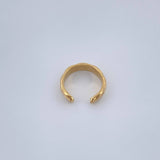 Piercing Earcuff Simulador 1gr / 1cm / Oro Amarillo 18K &