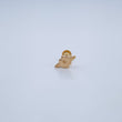 Piercing Estrella Cardinal 0.5gr / 1cm / Oro Amarillo 18K &
