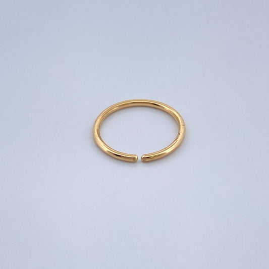 Piercing Aro 0.2gr / 0.9cm / Oro Amarillo 18K &