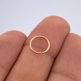 Piercing Aro 0.2gr / 1cm / Oro Amarillo 18K &