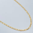 Cadena Escalera Plana 7.25gr / 60.5cm / Tres Oros +3 18K &