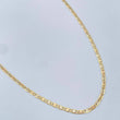 Cadena Escalera Plana 2.75gr / 50cm / Tres Oros +3 18K &