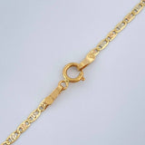 Cadena Escalera Plana 2.75gr / 50cm / Tres Oros +3 18K &