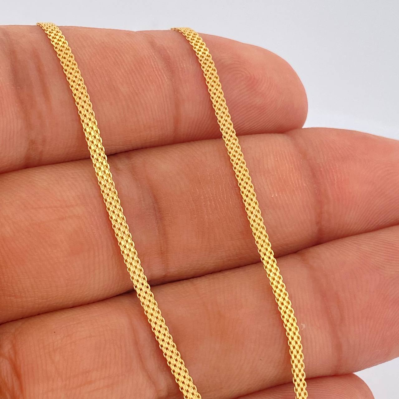Cadena China 2.65gr / 40cm / Oro Amarillo +1 18K &