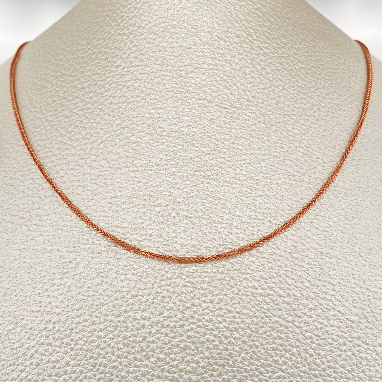 Cadena Franco 3.3gr / 50cm / Oro Rosa +3 18K &